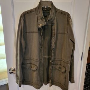 Lucky Brand L cotton olive green jacket